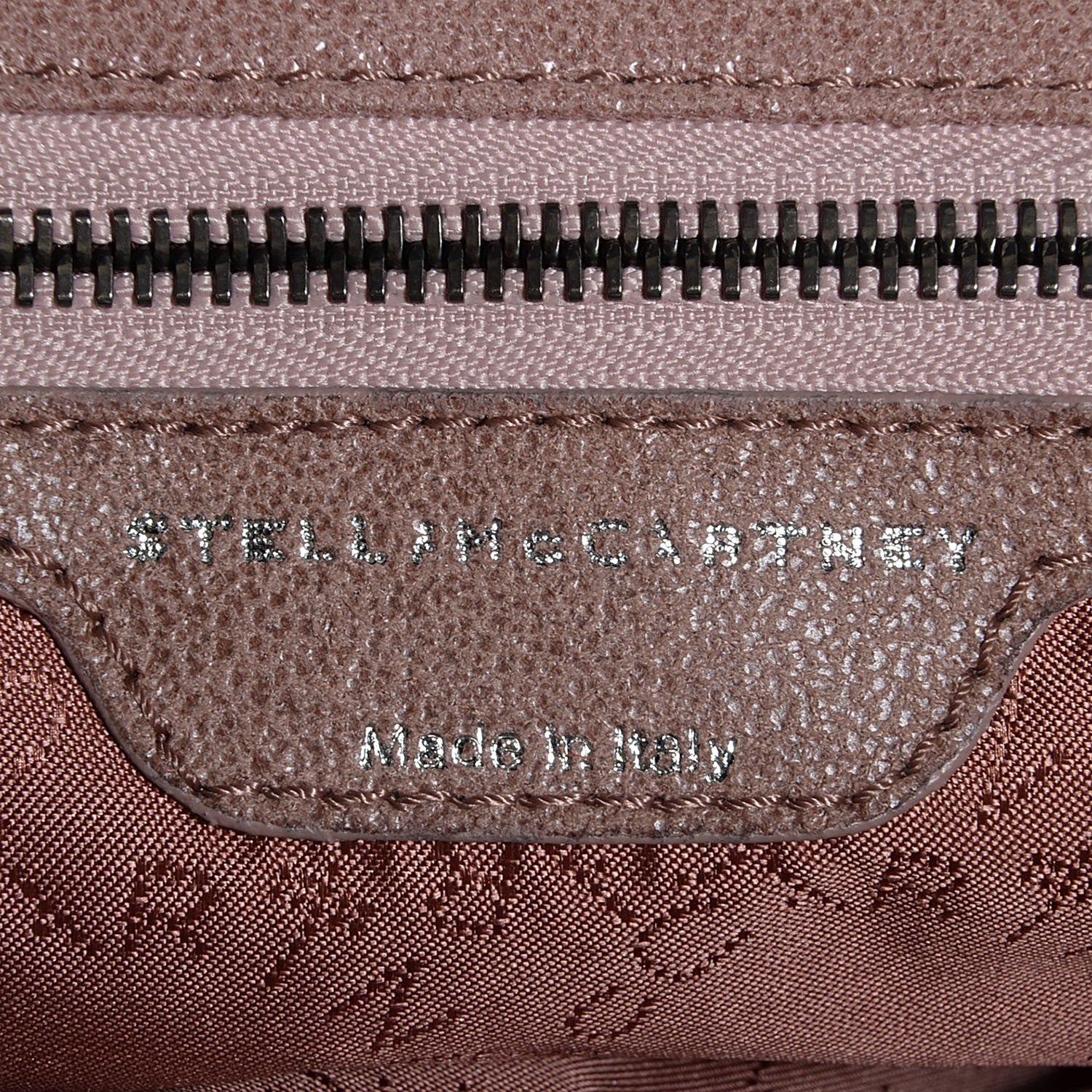 Stella McCartney Faux Leather Shaggy Deer Small Falabella Pink 6 of 9
