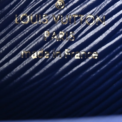 Louis Vuitton Epi Enamel Wave Twist Shoulder Bag MM Smalt Blue 7 of 10