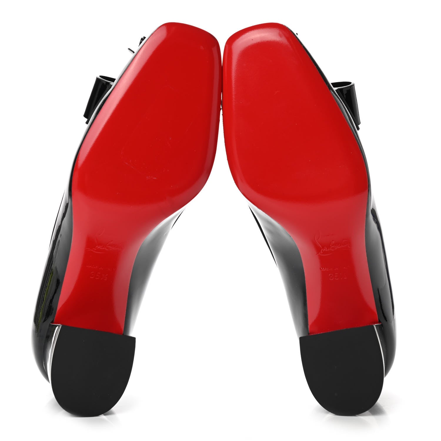 Christian Louboutin Patent Carmela 55 Pumps 35.5 Black 5 of 8