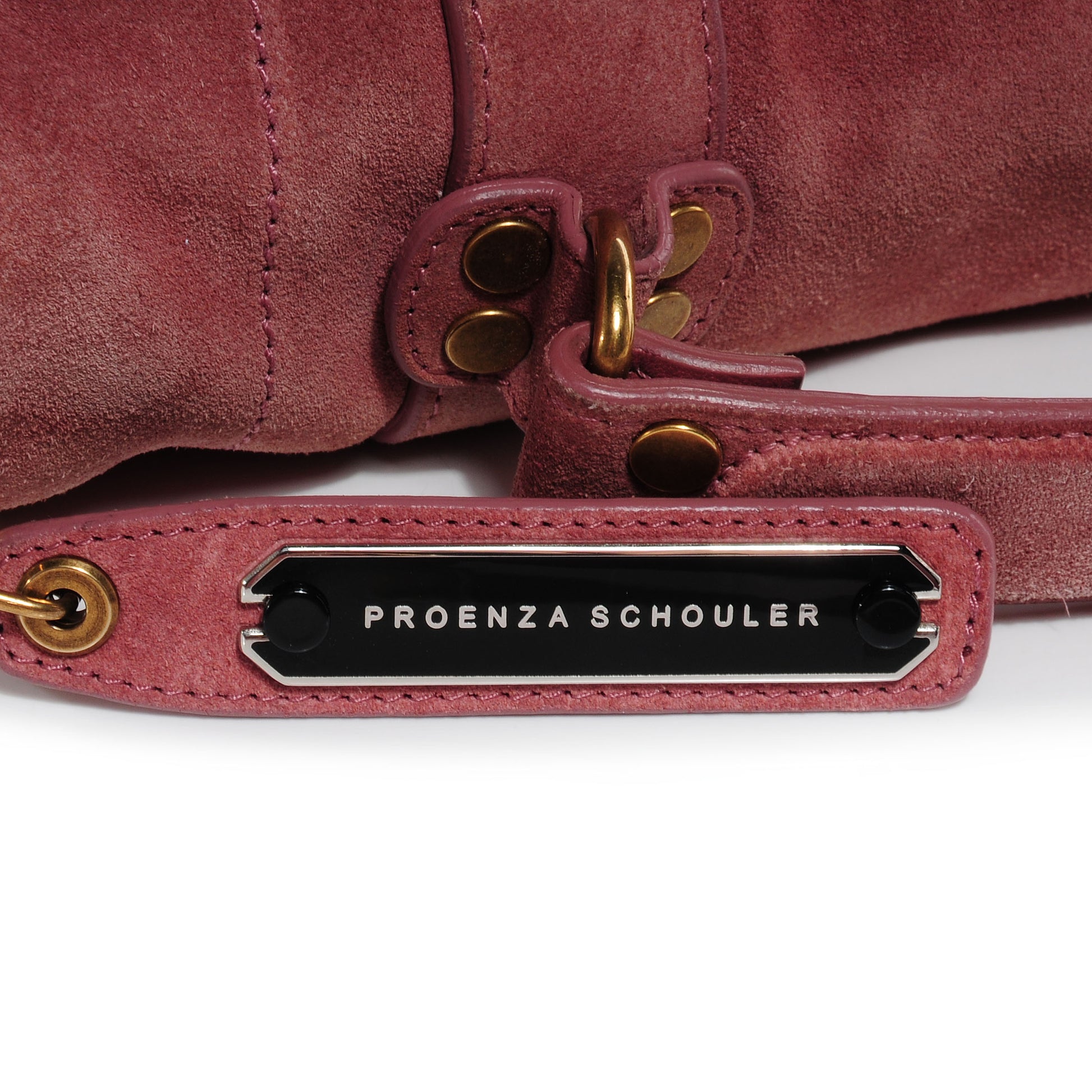 Proenza Schouler Suede PS1 Medium Satchel Antique Pink 13 of 13