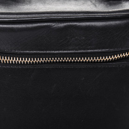 Chanel Lambskin Vanity Cosmetic Case Black 17 of 21
