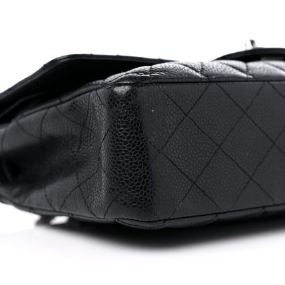 Chanel Caviar Quilted Medium Double Flap Black 8 of 11