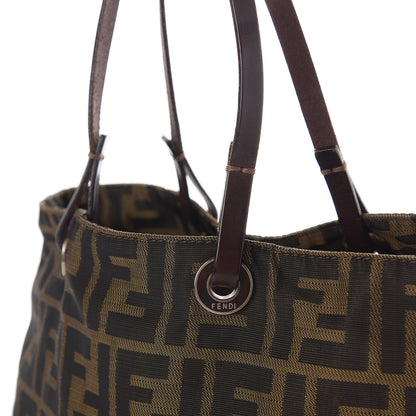 Fendi Zucca Tote Tobacco 10 of 15