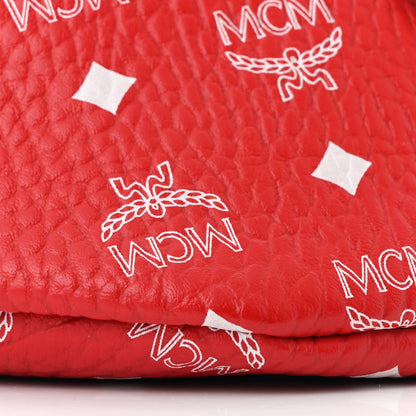 MCM Visetos Large Fursten Belt Bag Red 9 of 10