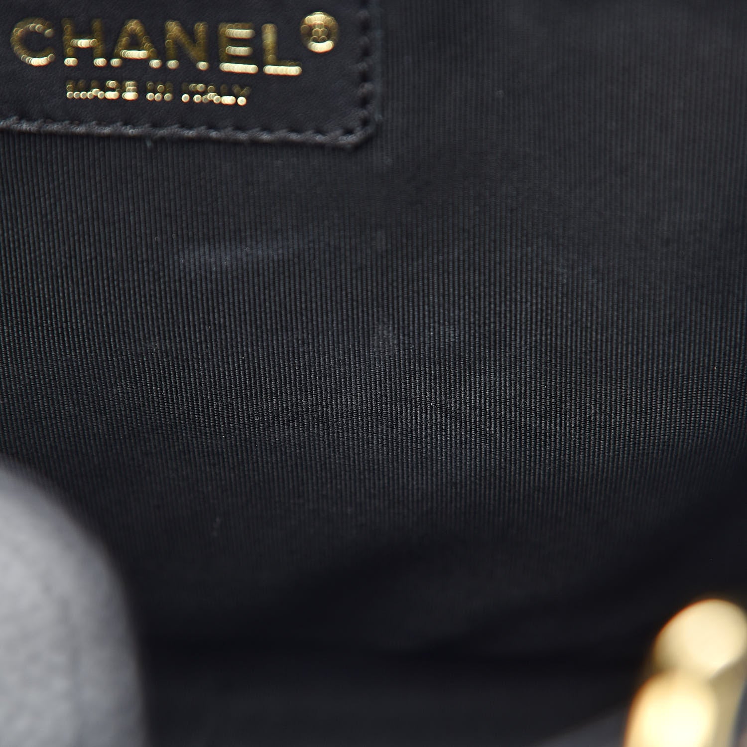 Chanel Caviar Quilted Petit Shopping Tote PST Black 9 of 12