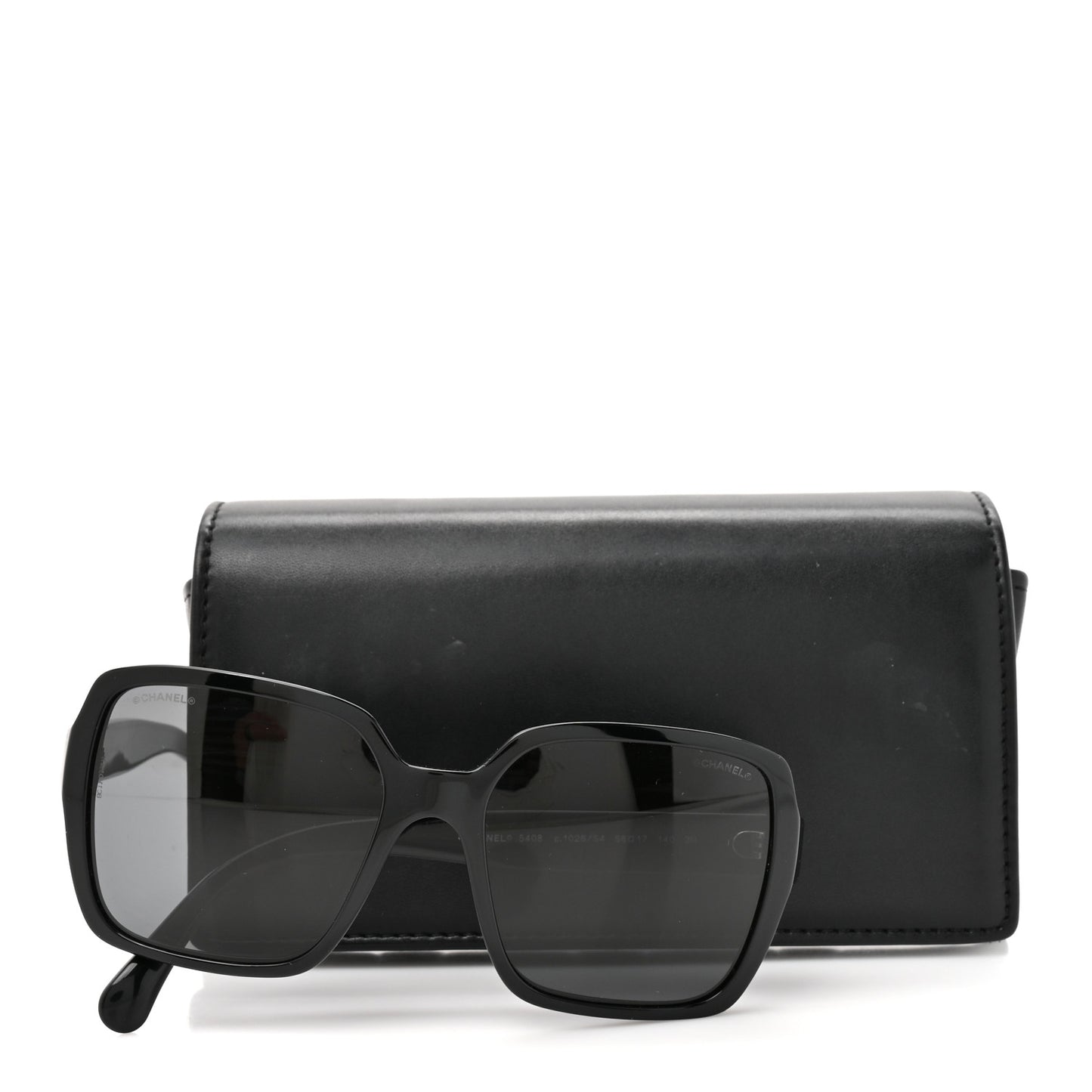 Acetate Square Sunglasses 5408 Black