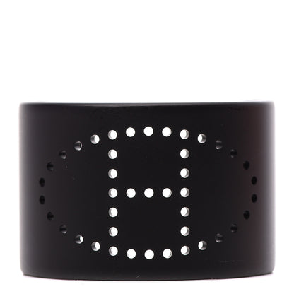Hermes Aluminium Evelyne Sunset Cuff Bracelet T2 Black 1 of 4