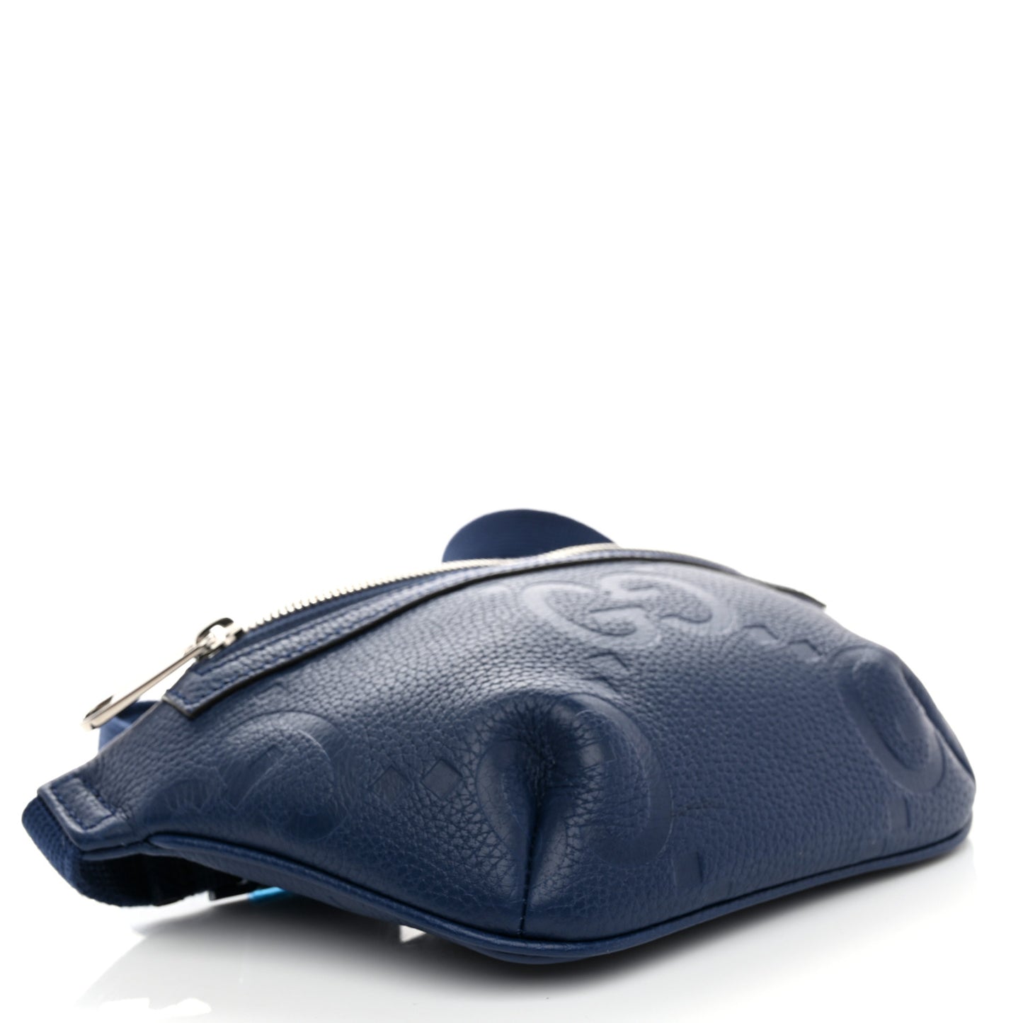 Piuma Calfskin Jumbo GG Embossed Small Belt Bag Royale