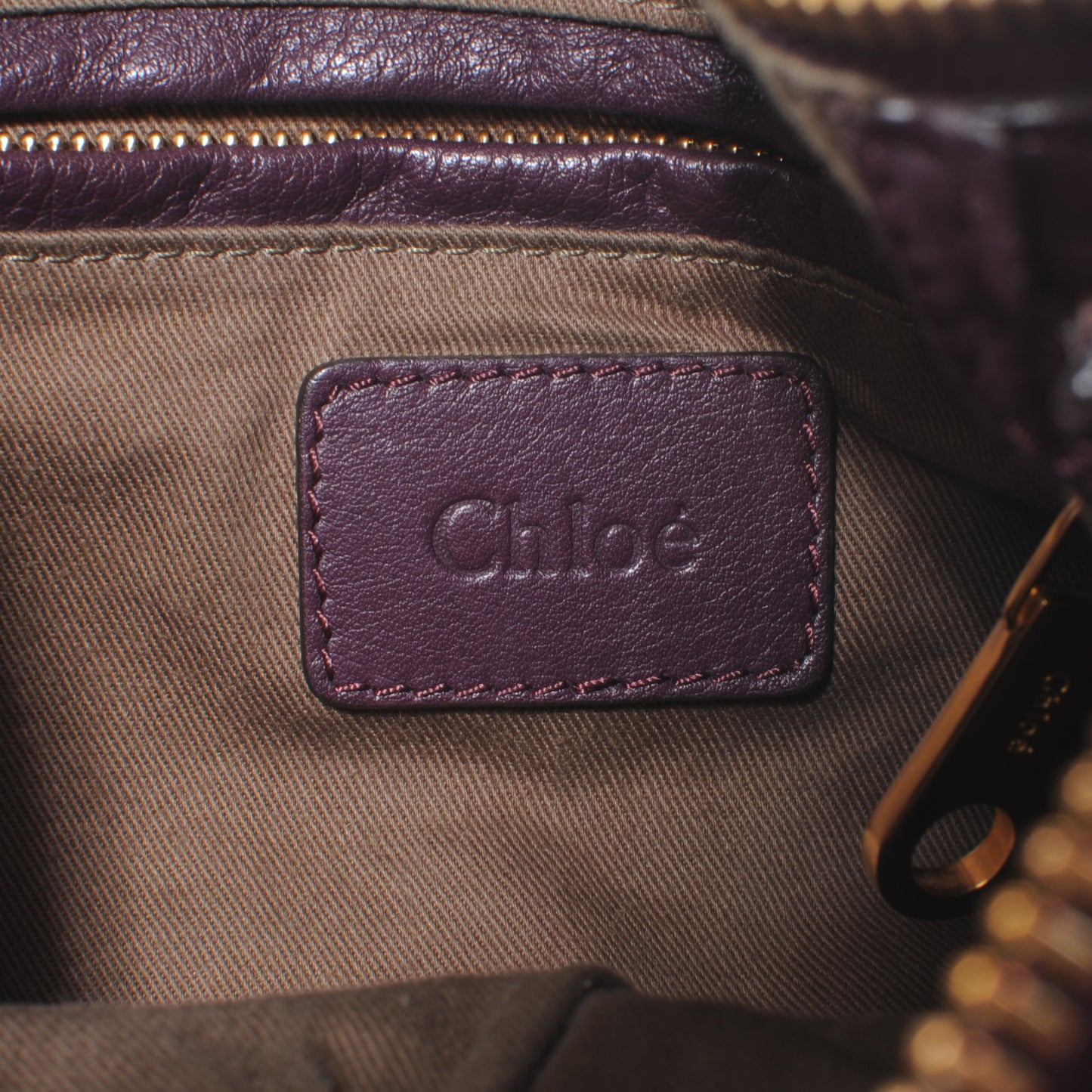 Leather Small Marcie Hobo Purple