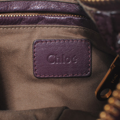 Chloe Leather Small Marcie Hobo Purple 6 of 7
