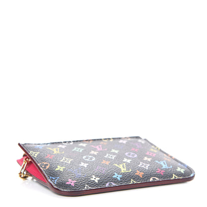 Louis Vuitton Monogram Multicolor Key Pouch Black Grenade 4 of 9