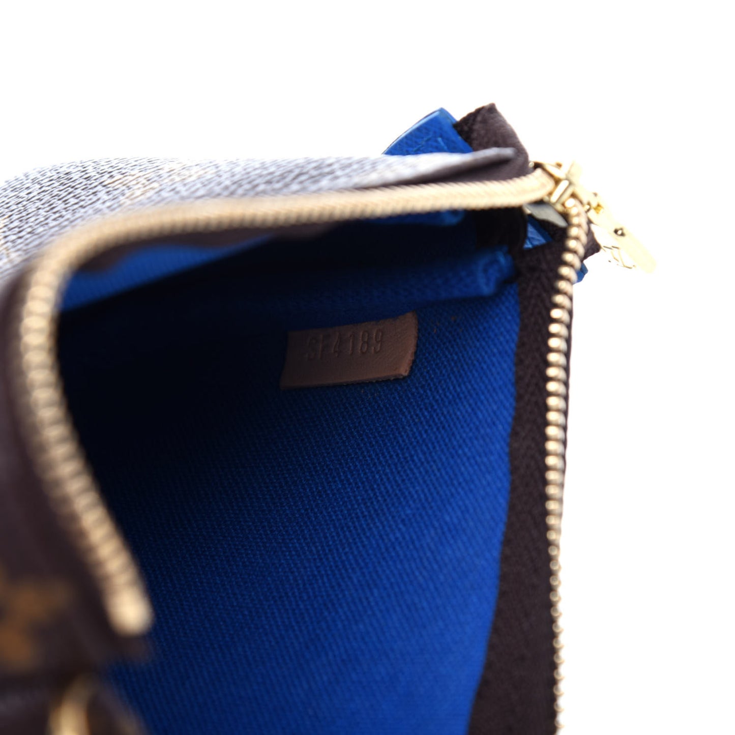 Monogram 2019 Christmas Animation Mini Venice Pochette Accessories Blue