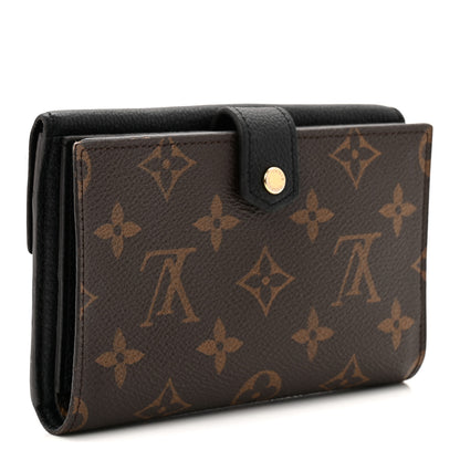 Louis Vuitton Monogram Pallas Compact Wallet Black 3 of 6