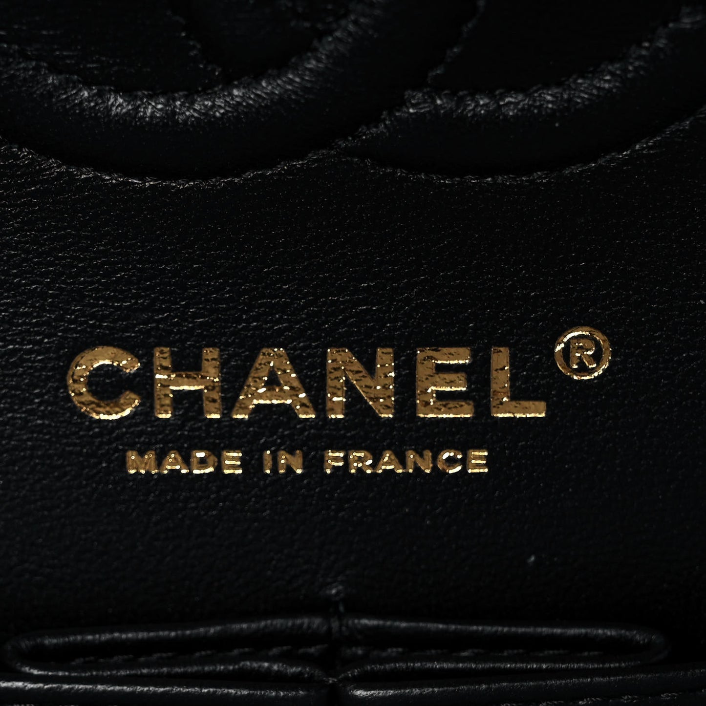 Lambskin Quilted Small Double Flap Black