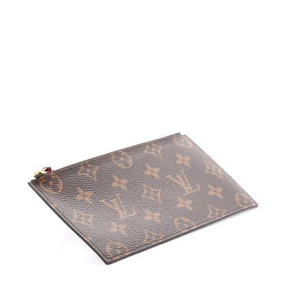 Louis Vuitton Monogram Felicie Chain Wallet Zippered Insert Fuchsia 3 of 5