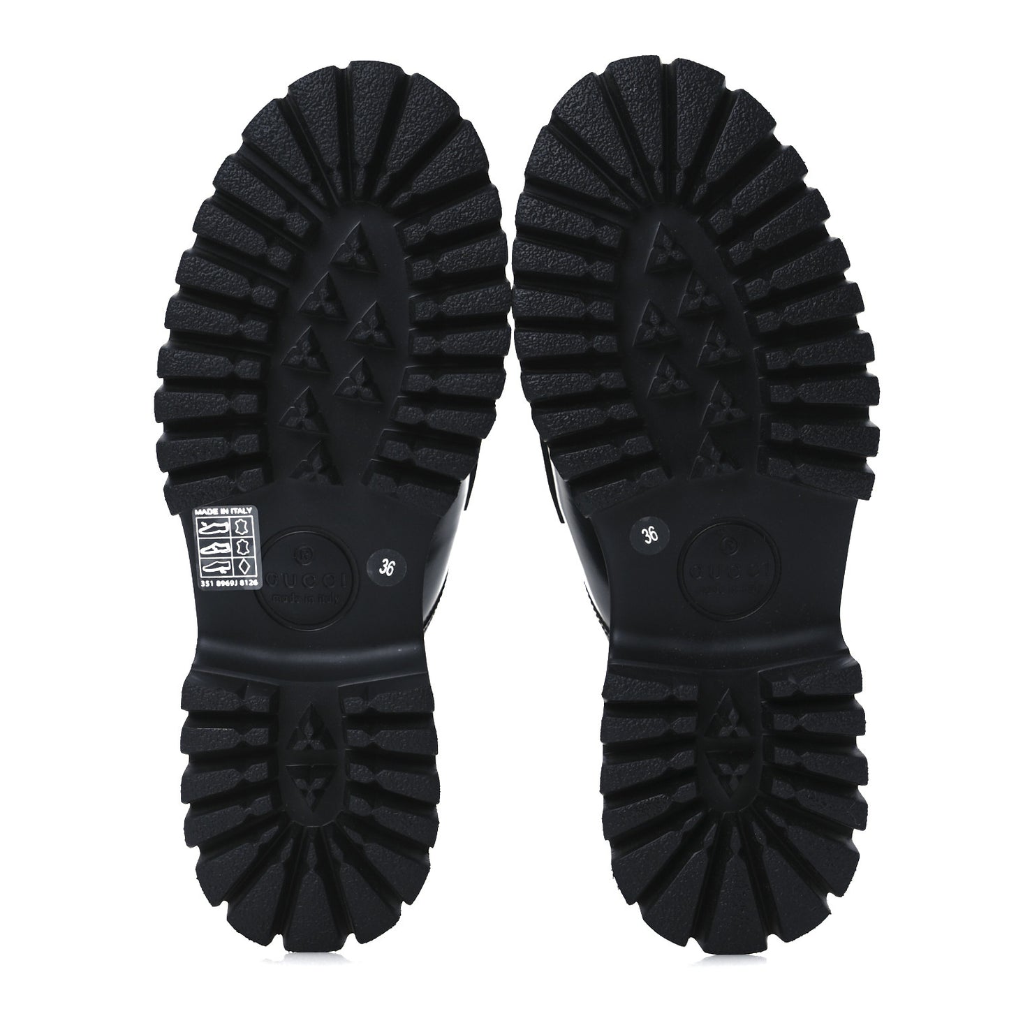 Magnum Calfskin Womens Horsebit Platform Mules 36 Black