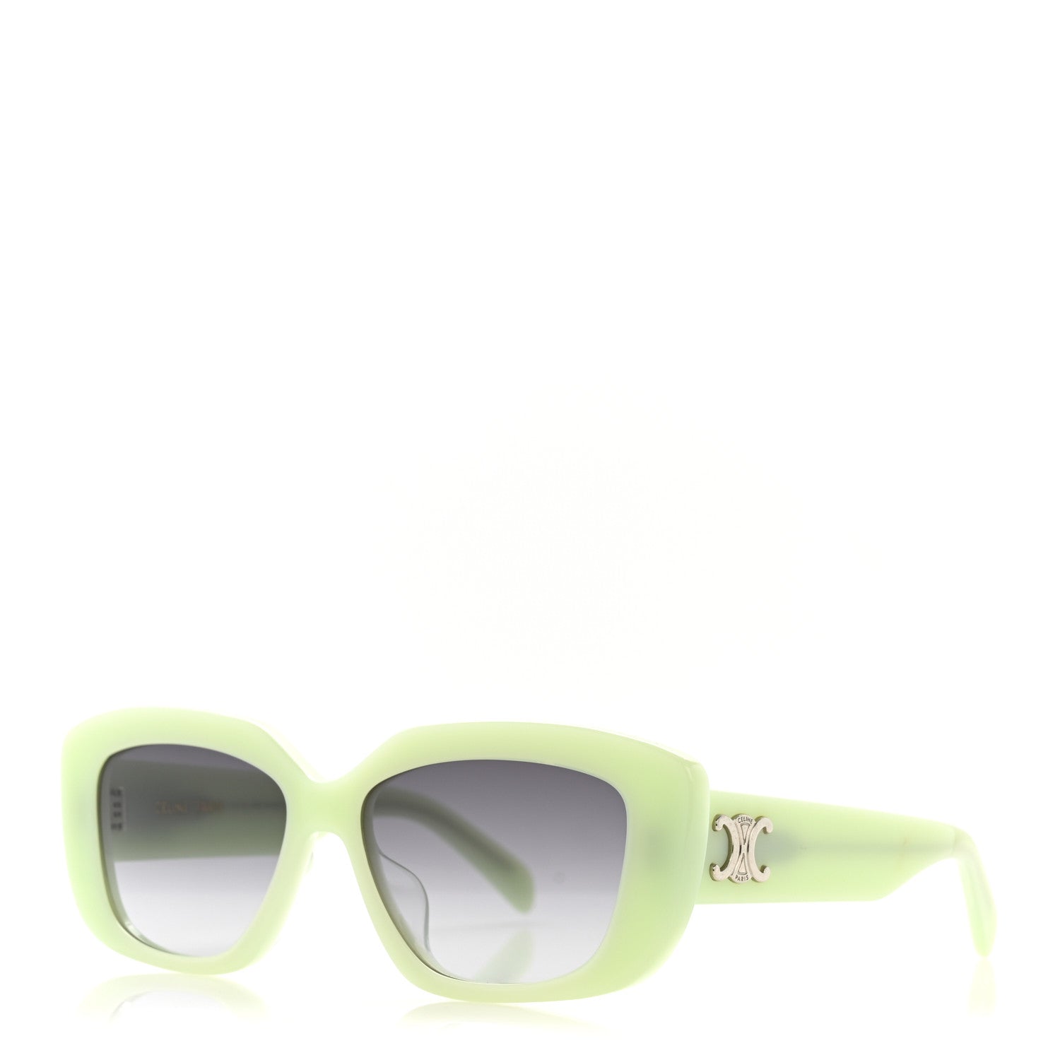Celine Acetate Sunglasses CL40216U Light Green 1 of 7