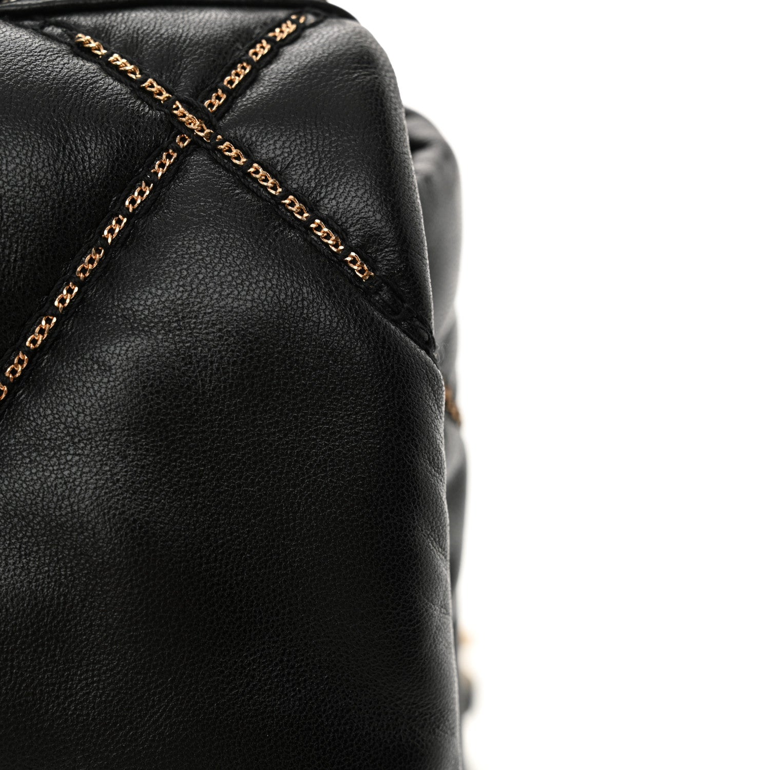 Chanel Lambskin Chain Quilted Medium Chanel 19 Flap Black 13 of 13