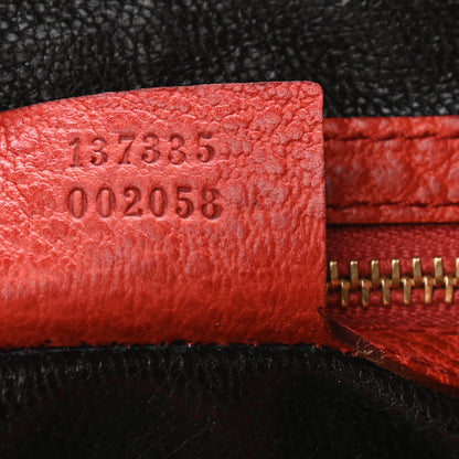 Gucci Calfskin Small Jackie O Hobo Dark Orange 8 of 11