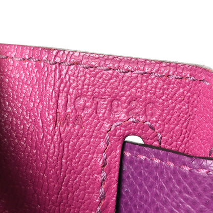 Hermes Epsom Horseshoe Kelly Sellier 28 Anemone Rose Poupre 6 of 11