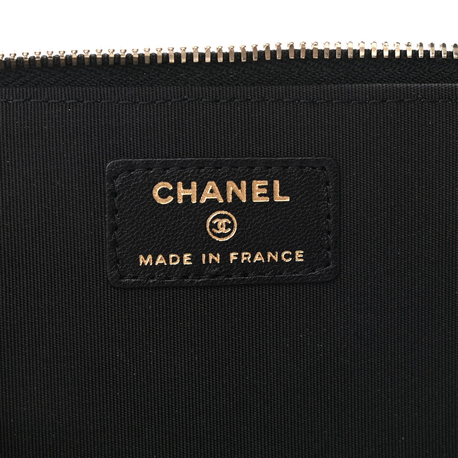 Chanel Lambskin Quilted Small Top Handle Vanity Case With Chain Black 6 of 11