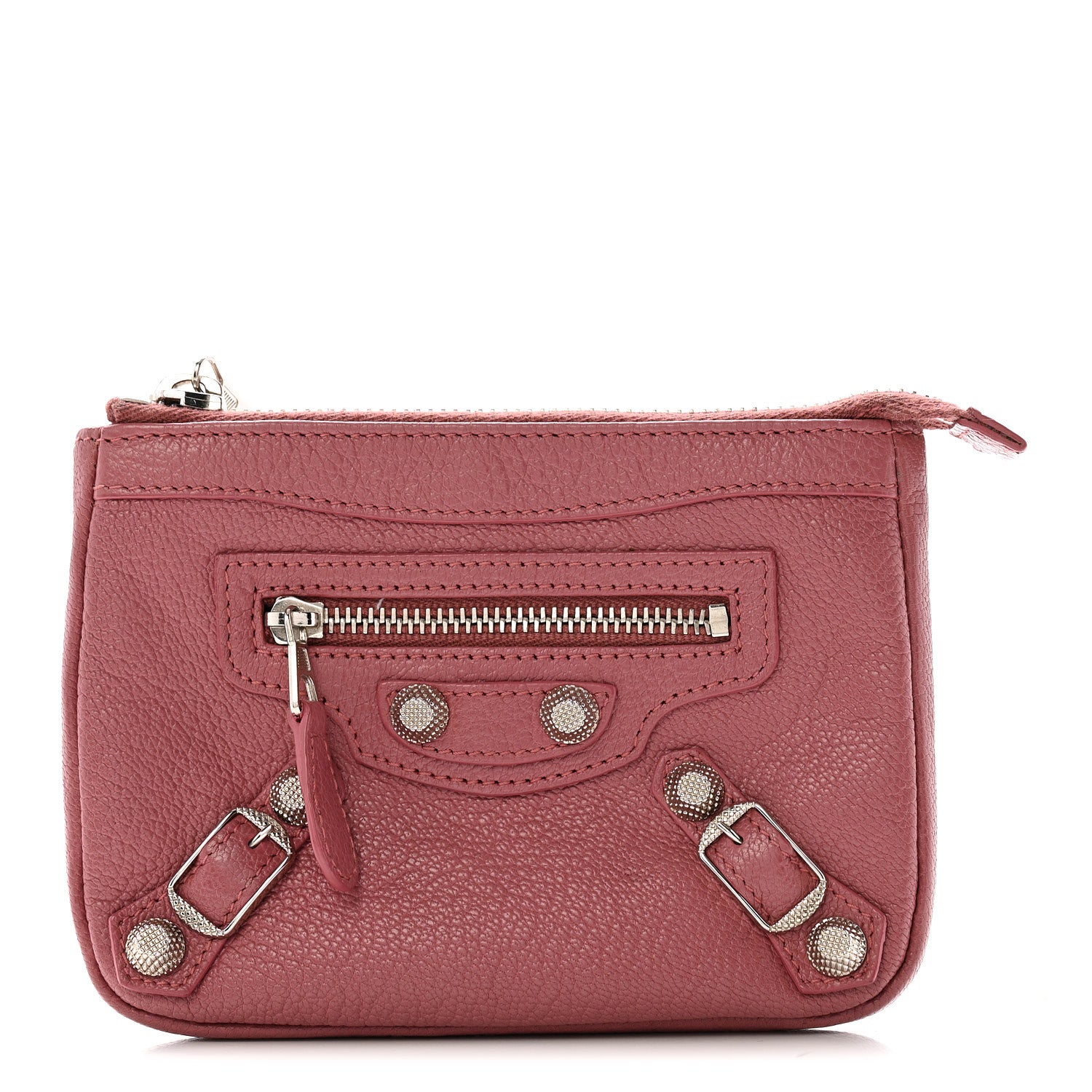 Balenciaga Agneau Giant 12 Silver Hardware M Porte-Monnaie Coin