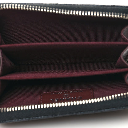 Chanel Caviar Quilted Zip Coin Purse Black 5 of 8