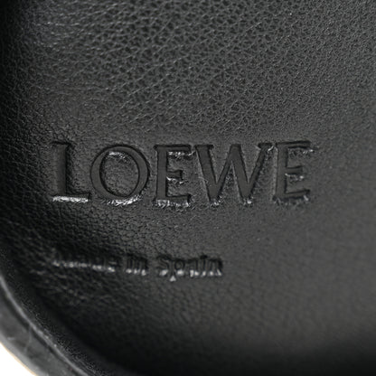 Loewe Metallic Calfskin Mini Elephant Crossbody Bag Silver 6 of 10