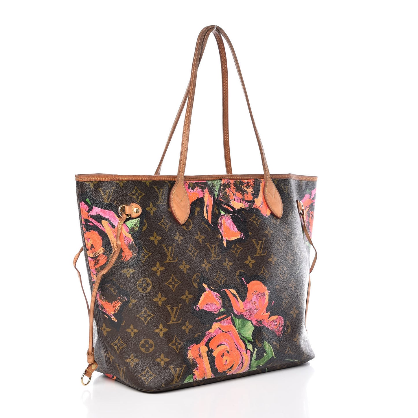 Monogram Roses Neverfull MM