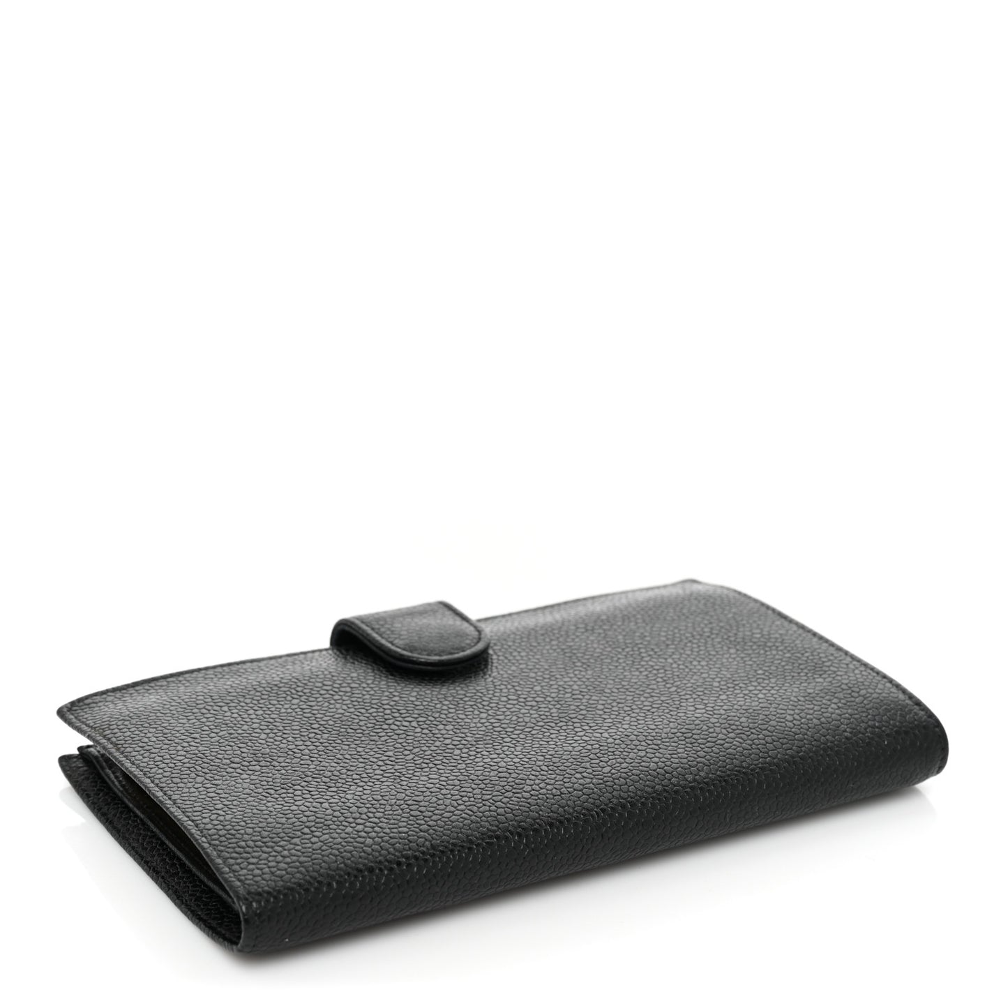 Caviar Timeless CC French Wallet Black