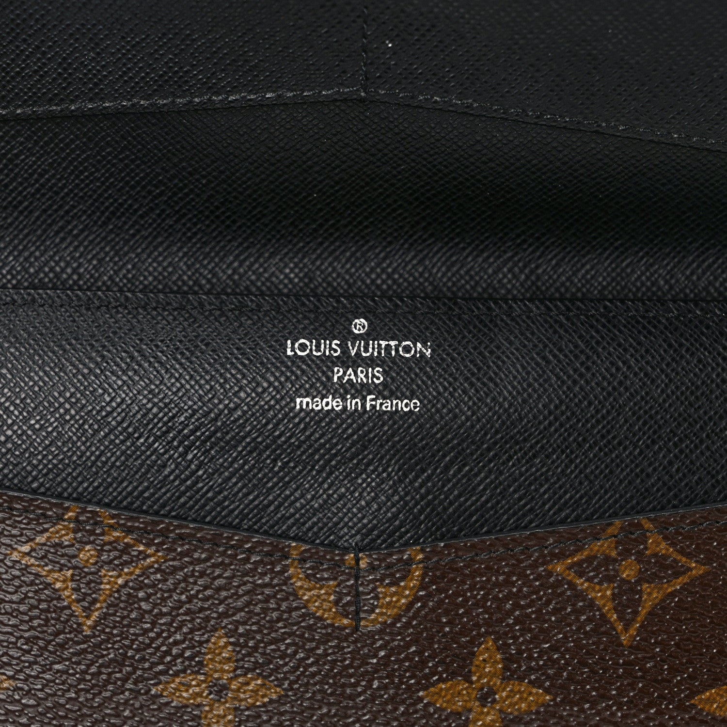 Louis Vuitton Monogram Macassar Long Wallet 6 of 8