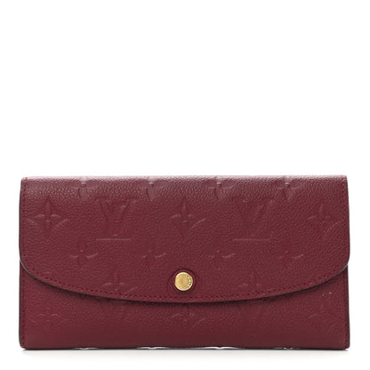 Louis Vuitton Empreinte Emilie Wallet Raisin 1 of 7