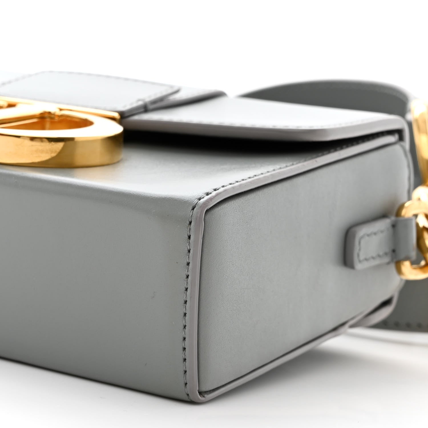 Christian Dior Box Calfskin 30 Montaigne Box Bag Gray 9 of 9