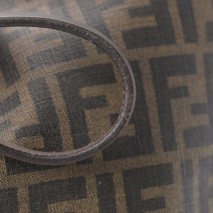 Fendi Zucca Spalmati Medium Roll Tote Tobacco Fuxia 14 of 17