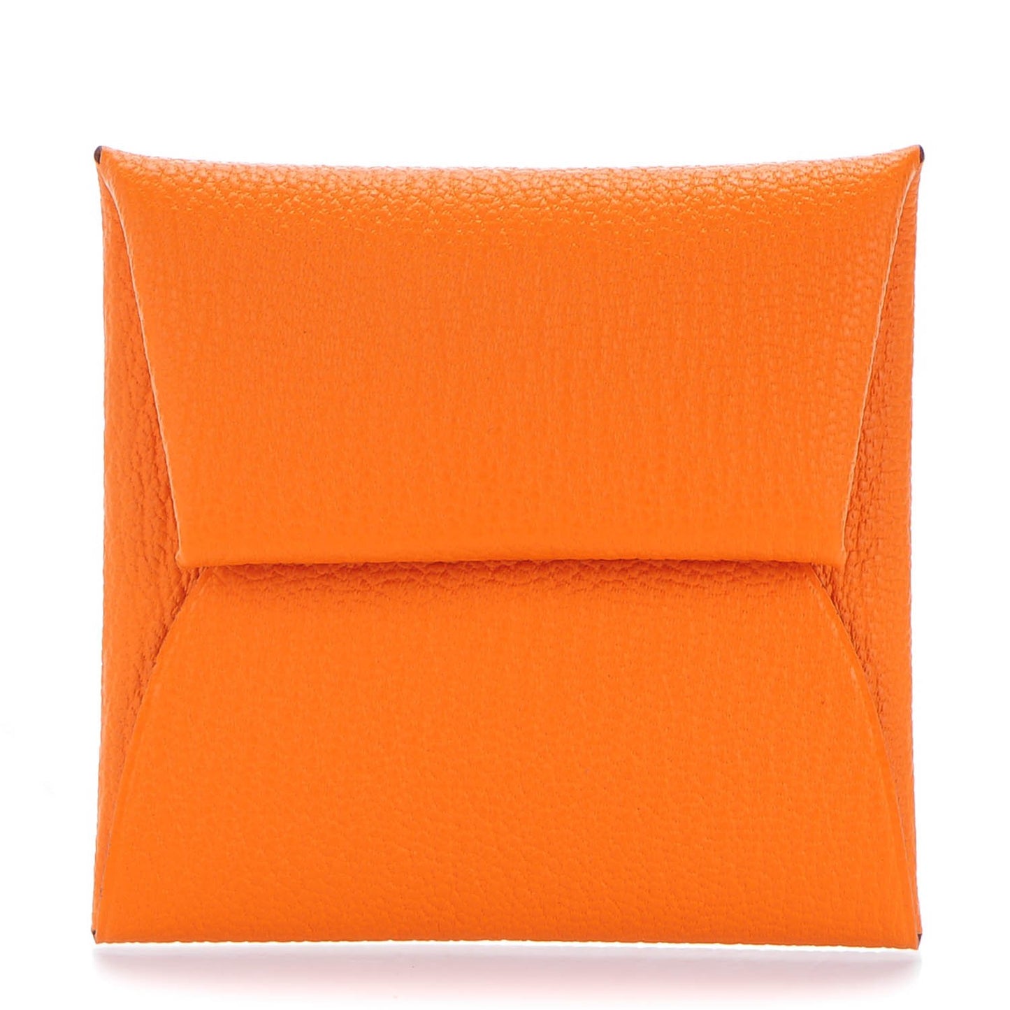 Chevre Mysore Bastia Coin Purse Orange