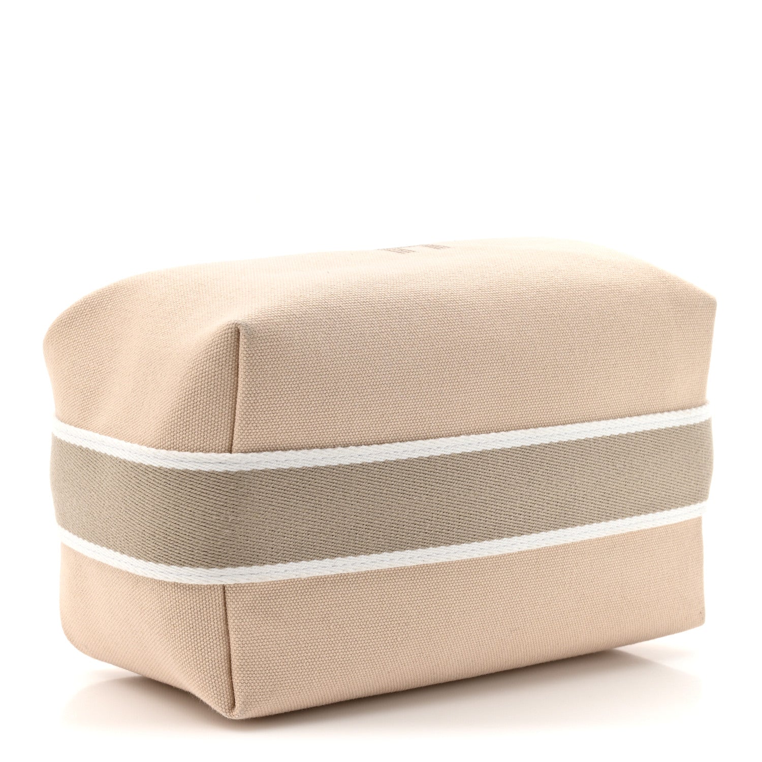 Hermes Canvas Small Bride-A-Brac Pouch Natural 4 of 6