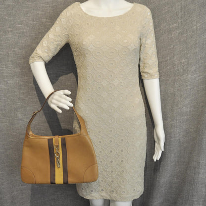 Gucci Leather Web Jackie O Hobo 2 of 8