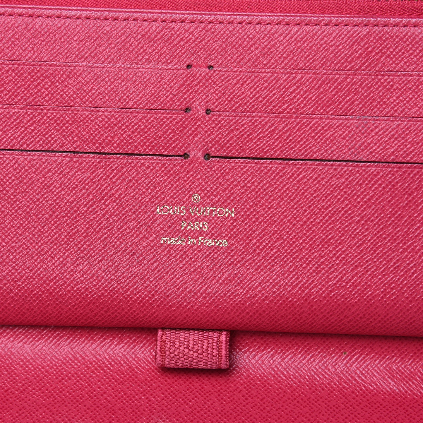 Monogram My LV Heritage Zippy Organizer Wallet Fuchsia White