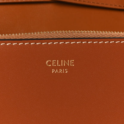 Celine Natural Calfskin Besace Small 16 Wallet on Chain Tan 6 of 11