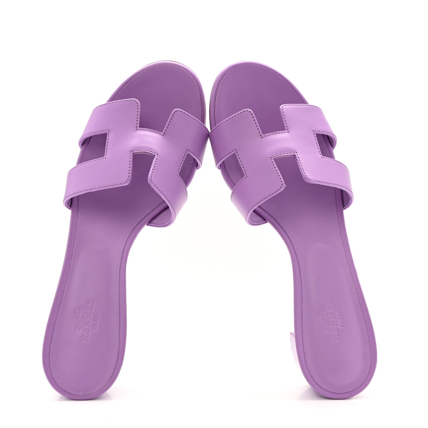 Calfskin Oasis Sandals 40 Violet