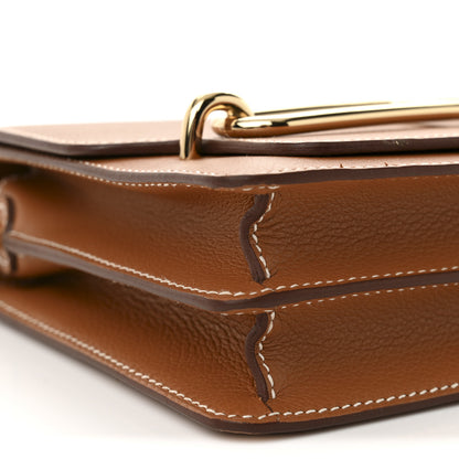 Hermes Evercolor Mini Sac Roulis Gold 9 of 11