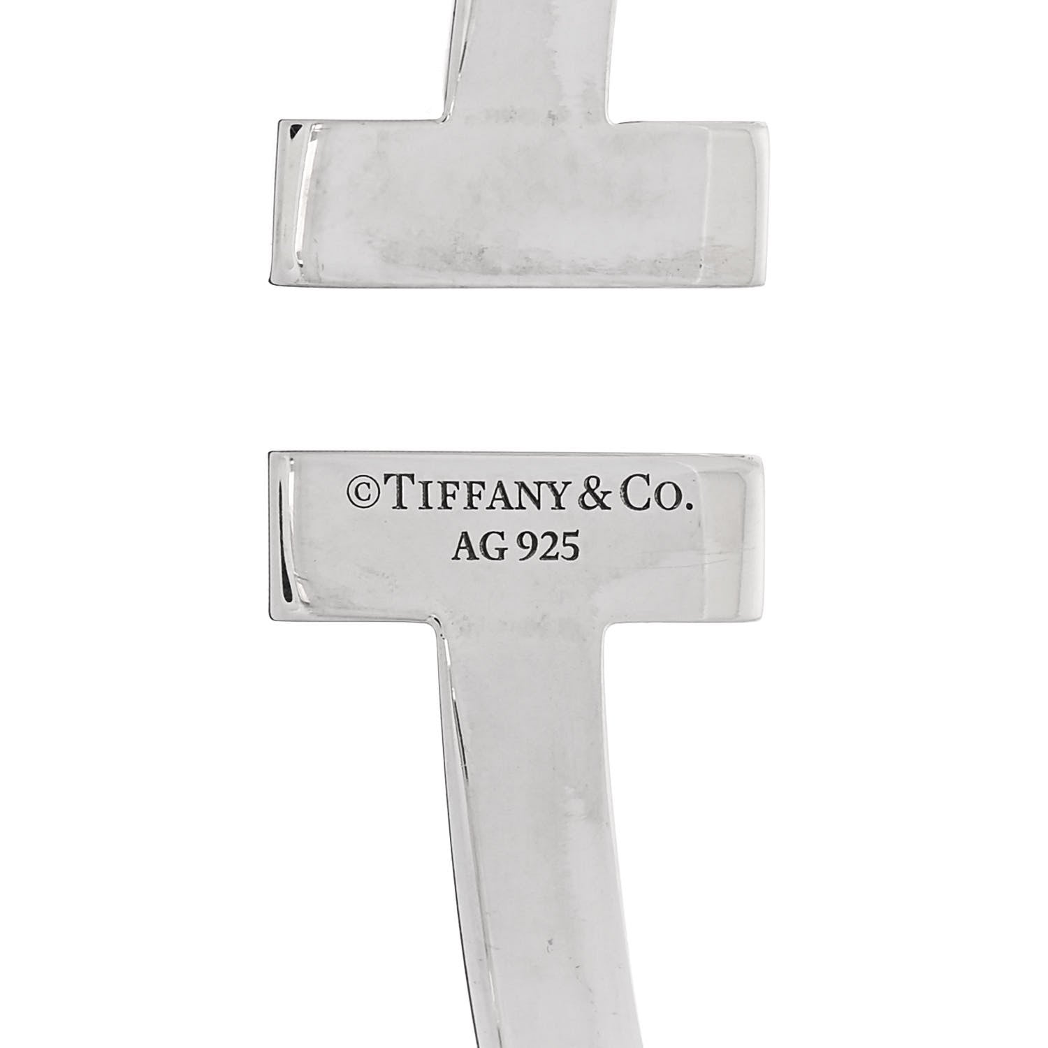 Tiffany Sterling Silver T Square Bracelet 3 of 4