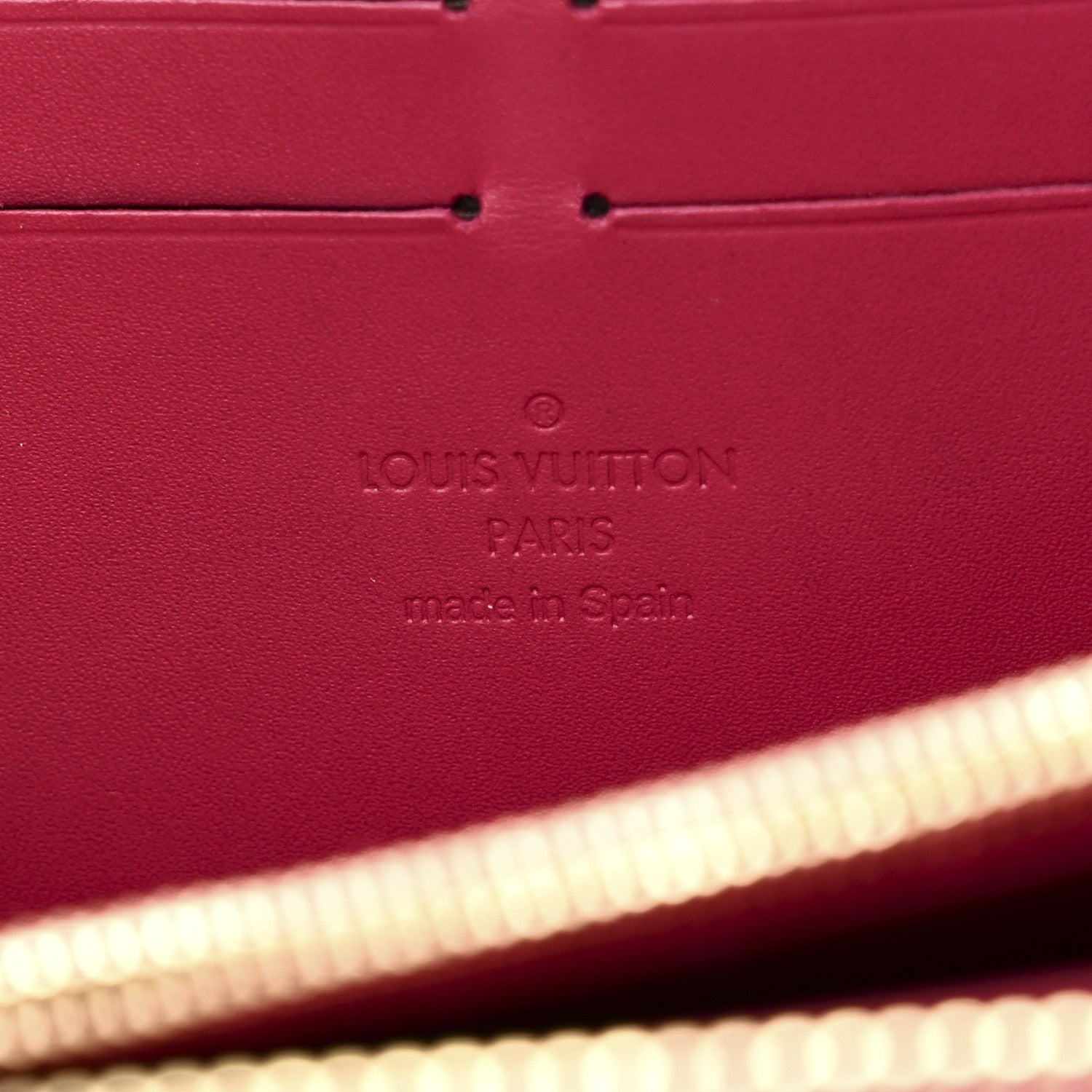 Louis Vuitton Vernis Zippy Wallet Rose Indien 5 of 8