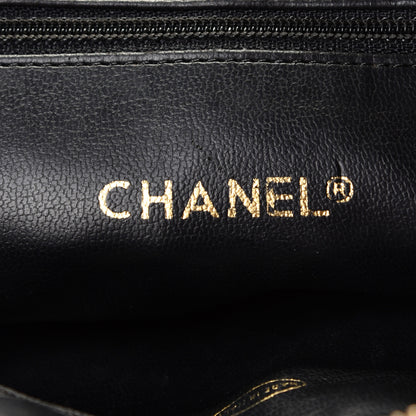 Chanel Lambskin Quilted Shoulder Bag Navy Blue 10 of 10
