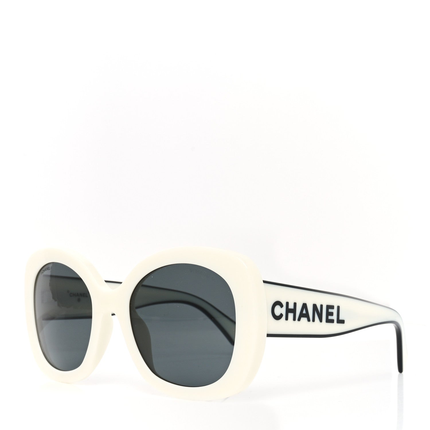 Chanel Acetate Sunglasses 71414A White 1 of 7