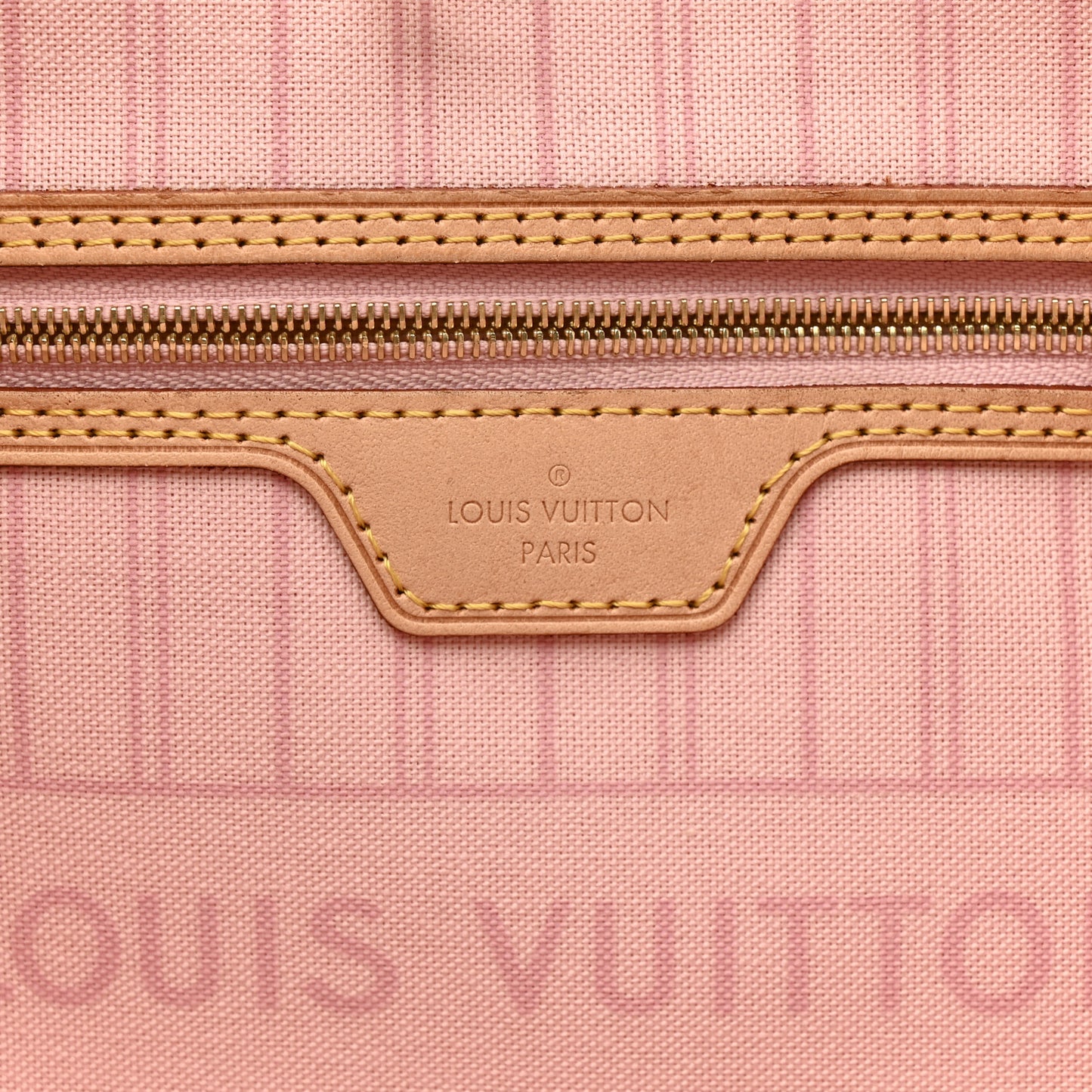 Damier Azur Neo Neverfull MM Rose Ballerine