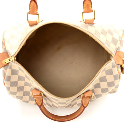 Louis Vuitton Damier Azur Speedy 30 5 of 14
