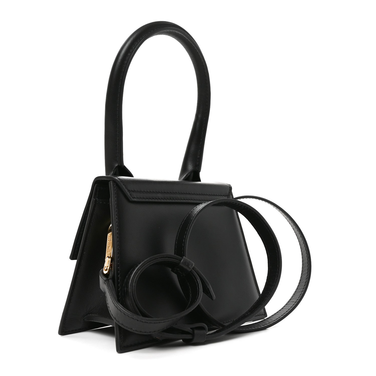 Jacquemus Smooth Calfskin Le Chiquito Moyen Black Black 3 of 9