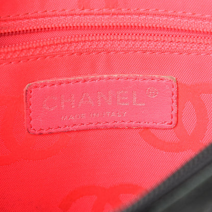 Chanel Calfskin Quilted Cambon Pochette Black 6 of 15