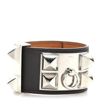 Hermes Swift Collier de Chien CDC Bracelet S Chocolate 1 of 5